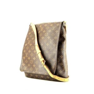 Louis Vuitton Musette Salsa messenger bag monogram canvas and natural leather