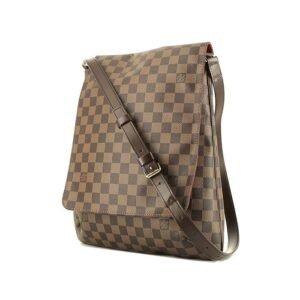 Louis Vuitton Musette Salsa shoulder bag in brown damier canvas and brown leather