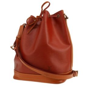 Louis Vuitton Noé handbag in brown epi leather