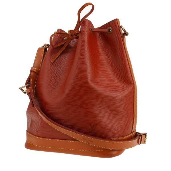 Louis Vuitton Noé handbag in brown epi leather