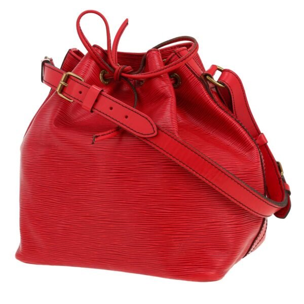 Louis Vuitton Noé handbag in red epi leather