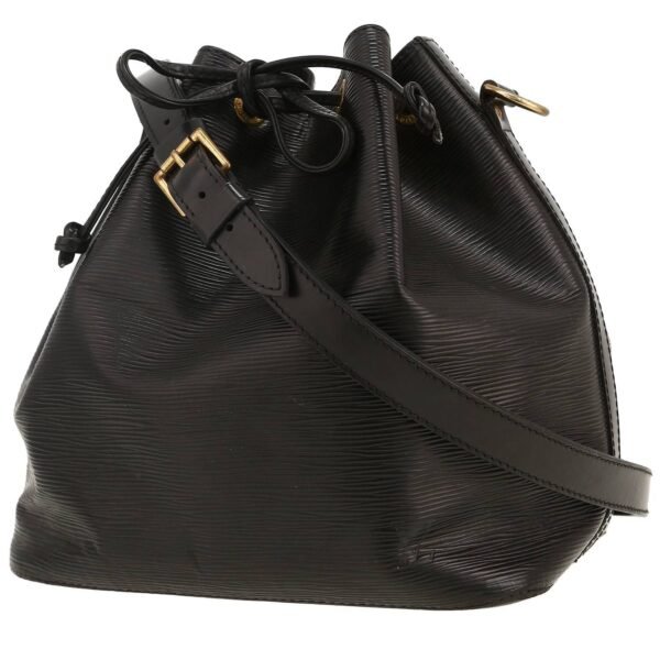 Louis Vuitton Noé small model shopping bag in black epi leather