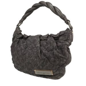 Louis Vuitton Olympe handbag in grey monogram leather
