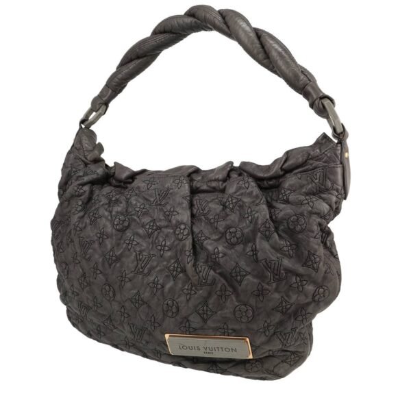Louis Vuitton Olympe handbag in grey monogram leather