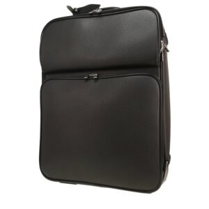Louis Vuitton Pegase rigid suitcase in black taiga leather