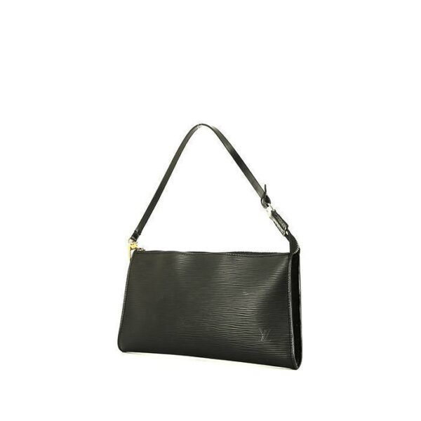 Louis Vuitton Pochette accessoires pouch in black epi leather