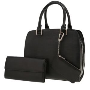 Louis Vuitton Pont Neuf handbag in black epi leather