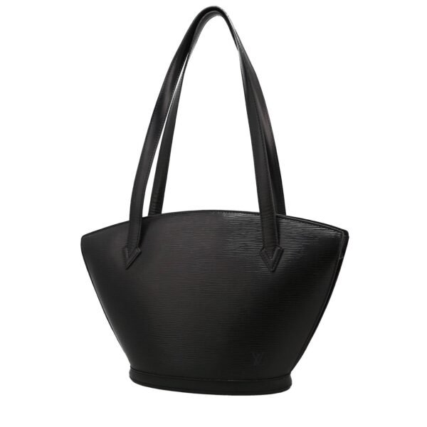 Louis Vuitton Saint Jacques handbag in black epi leather