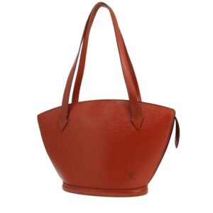 Louis Vuitton Saint Jacques handbag in brown epi leather