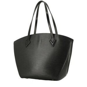 Louis Vuitton Saint Jacques small model handbag in black epi leather
