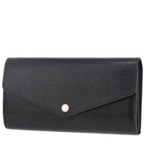 Louis Vuitton Sarah wallet in black epi leather