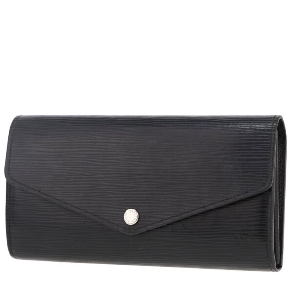 Louis Vuitton Sarah wallet in black epi leather