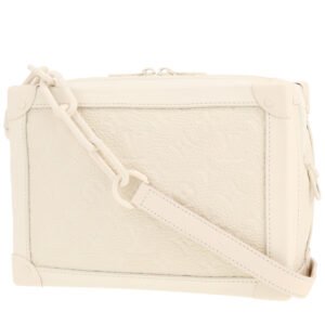 Louis Vuitton Soft Trunk trunk in off-white empreinte monogram leather