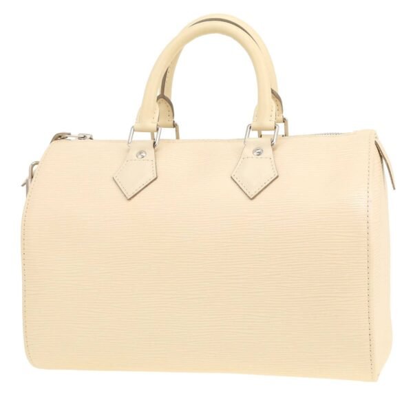 Louis Vuitton Speedy 30 handbag in off-white epi leather