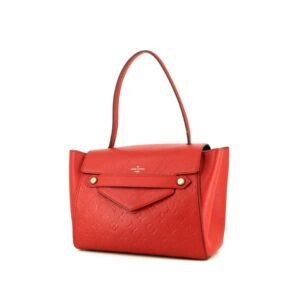 Louis Vuitton Trocadéro handbag in red monogram leather