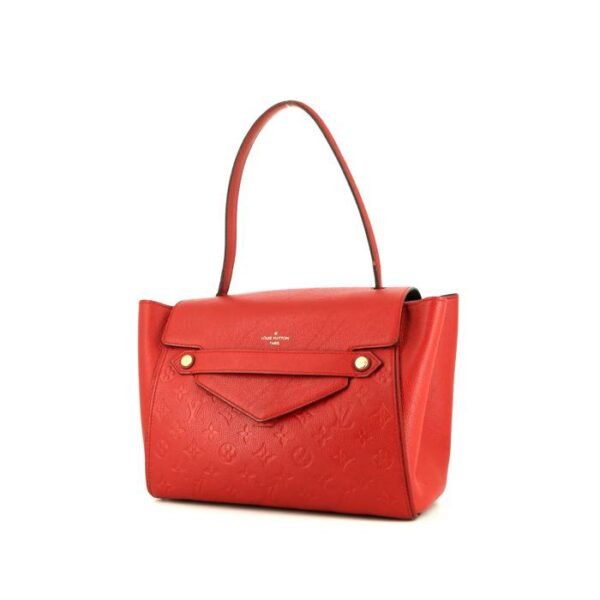 Louis Vuitton Trocadéro handbag in red monogram leather