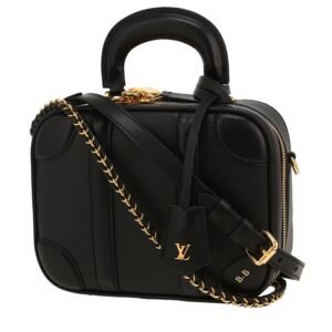 Louis Vuitton Valisette BB shoulder bag in black epi leather