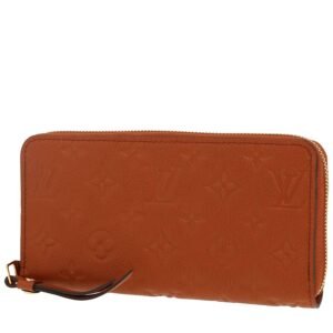 Louis Vuitton Zippy wallet in brown empreinte monogram leather