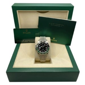 Rolex GMT-Master II Sprite 40mm Jubilee Automatic Watch 126720VTNR B&P 2024