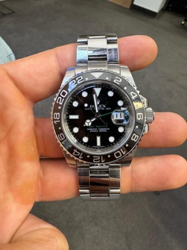 Rolex GMT Master II Steel Ceramic Watch 106710