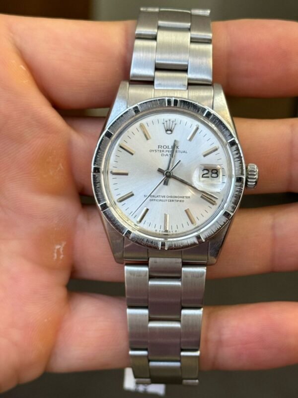Rolex Oyster Date Perpetual 1501 Silver Index Dial-WM1915
