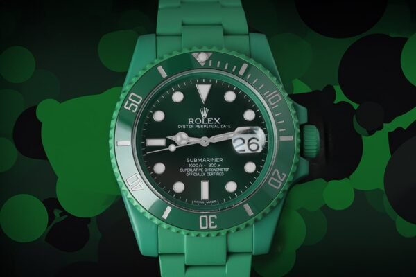 Rolex Submariner 40mm 116610LV HULK Steel Green Bezel Custom Green Ceramic 1/1 - Watch My Diamonds