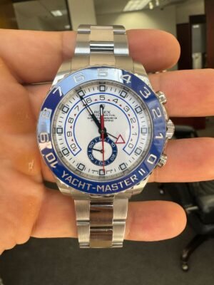 Rolex Yacht-master II 116680 White Dial- WM1898