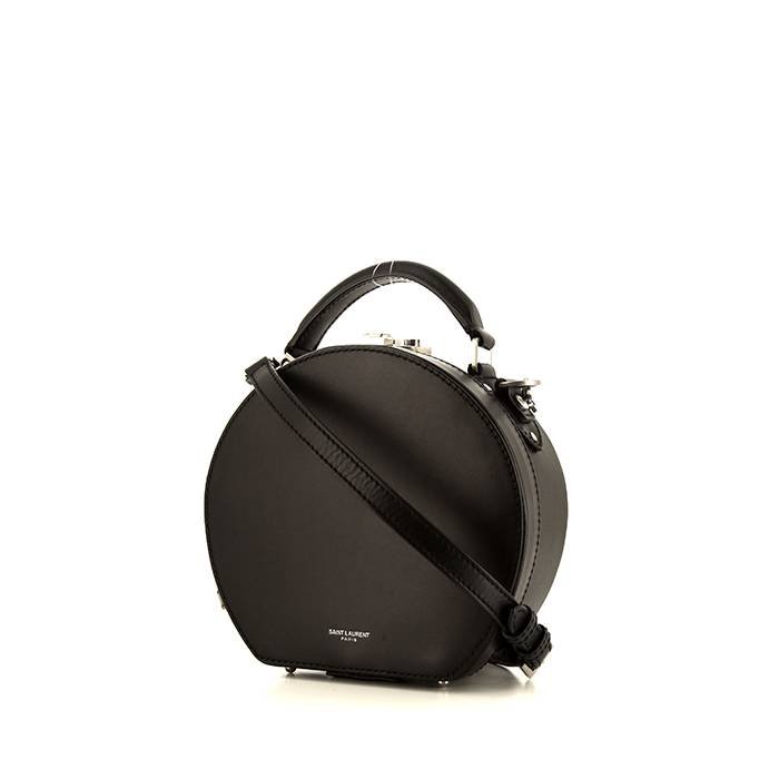 Saint Laurent Mica Box handbag in black leather